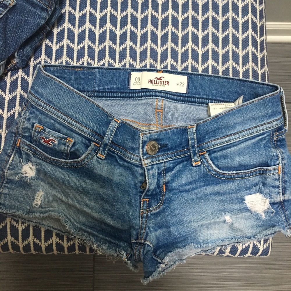 Hollister denim shorts